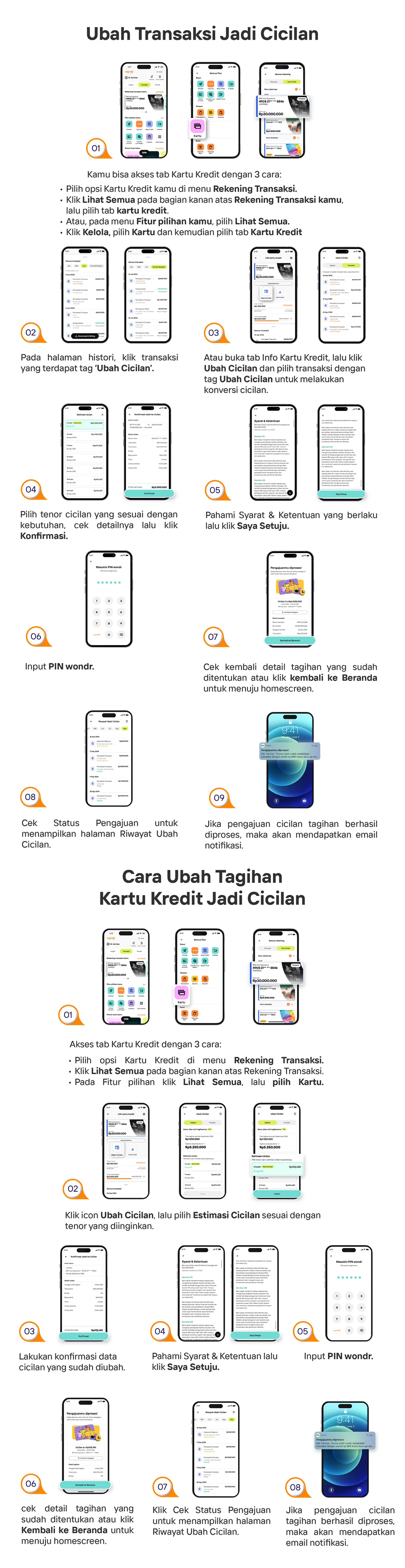 Ubah jadi Cicilan